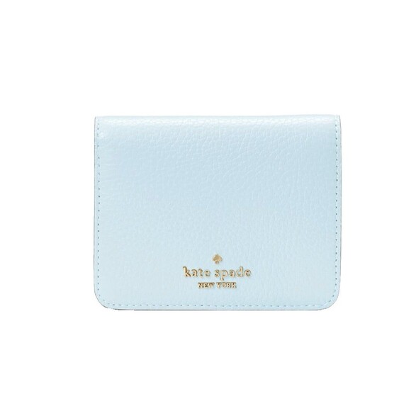 New Kate Spade Lena Small Bifold Wallet Crisp Sky - Picture 1 of 2